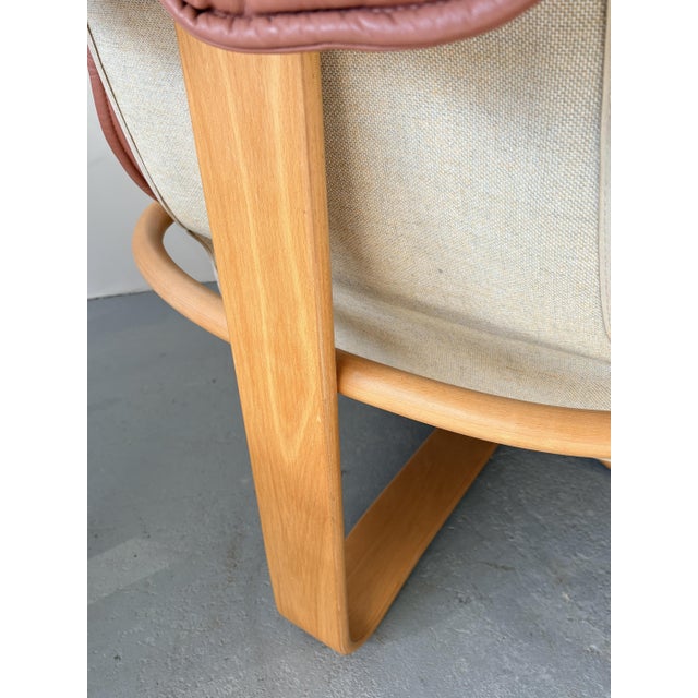 Mid-Century Leather Armchairs from Westnofa, Norway, 1970s, Set of 2 For Sale - Image 9 of 10