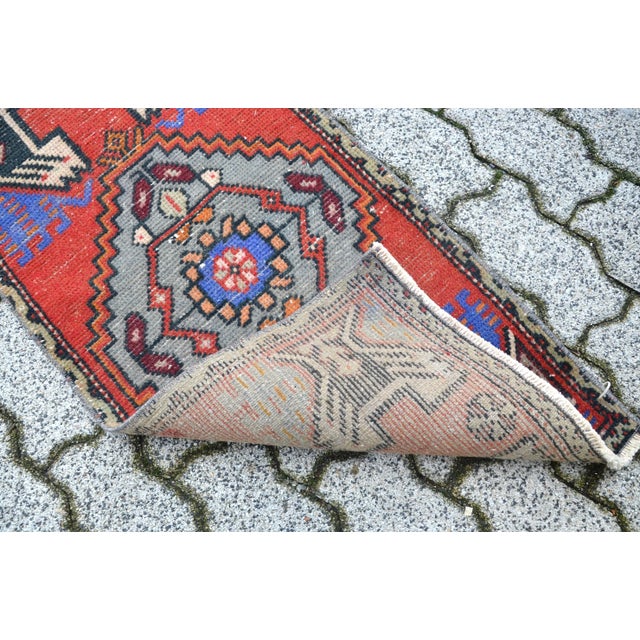 1960s 1960s Vintage Bohemian Rug For Sale - Image 5 of 6