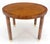 Mid-Century Modern Vine Round Wicker Cane Center Table Brass Tips Legs MINT For Sale - Image 3 of 10