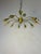 Brass 10-Arm Chandelier, 1950s For Sale - Image 6 of 11