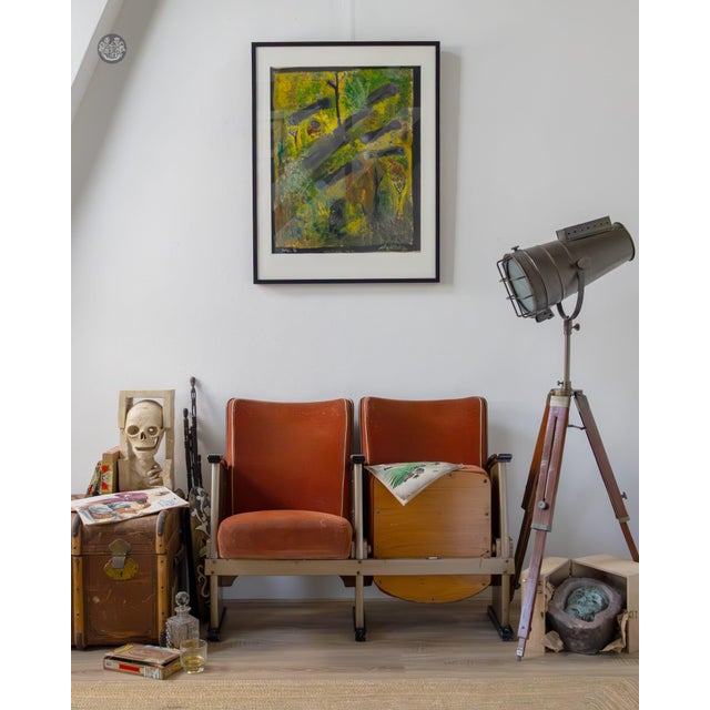 2000 - 2009 Chef de Mulu, Jungle, Acrylic on Paper For Sale - Image 5 of 6