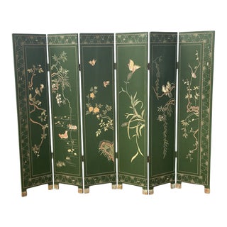 Early 20th Century Double-Sided 6 Panel Japanese Screen For Sale