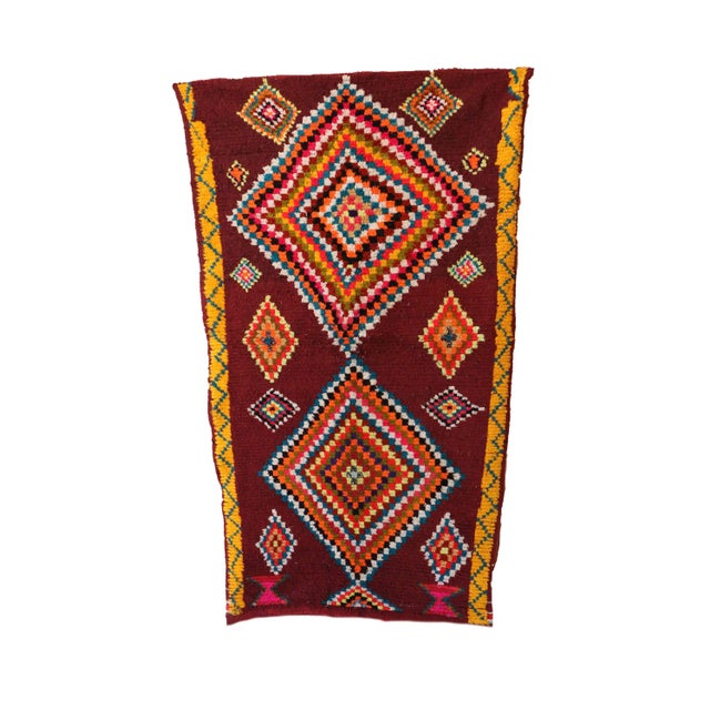 Moroccan Boho Rug - 4'2" X 7'2" Ft For Sale In Cleveland - Image 6 of 6