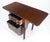 Wood Solid flame Mahogany Turned Legs 3 Drawer Drop Leaf Sewing Stand Cabinet MINT For Sale - Image 7 of 13