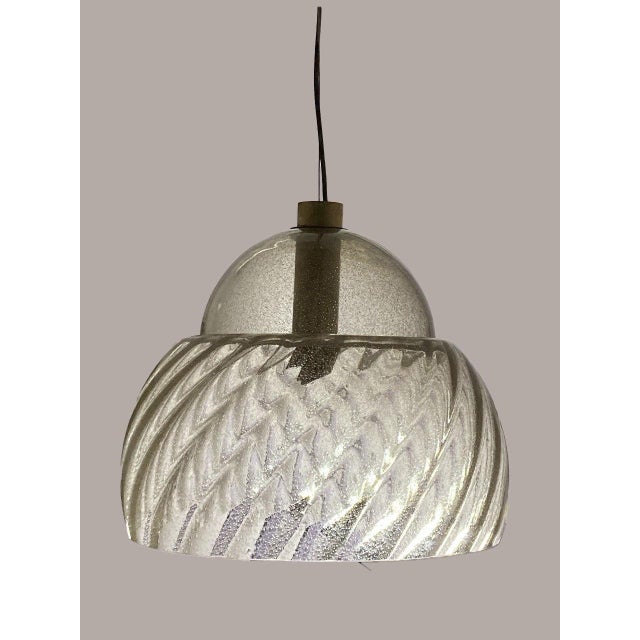 Murano Glass Chandelier in Amber Color from Mazzega, 1970s For Sale - Image 16 of 17