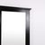 Mirror with Black Painted Pine Frame, 1940s For Sale - Image 3 of 7