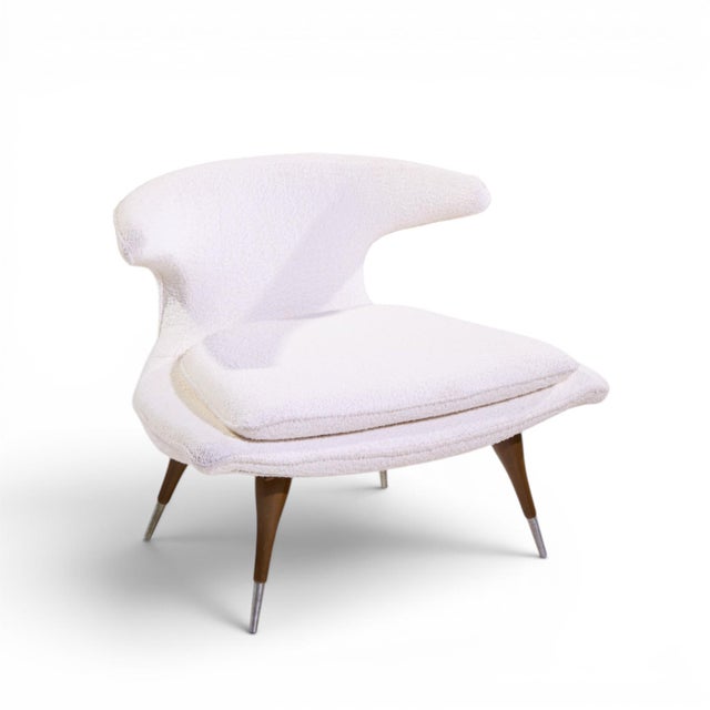 Karpen of California Mid Century Horn Chair For Sale - Image 9 of 9