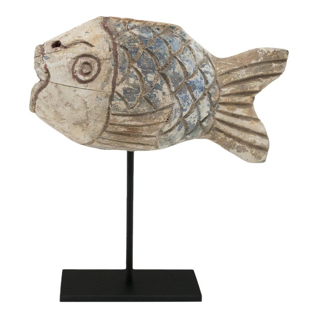Chinese Polychrome Lucky Fish For Sale