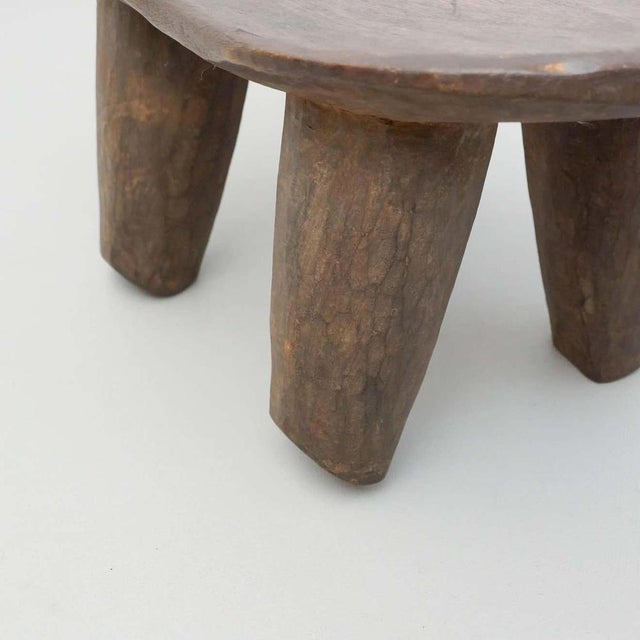 Traditional African Wood Stool, 1930s For Sale - Image 10 of 16