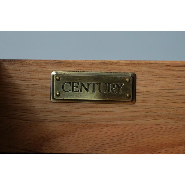 Century French Provincial Mahogany Secretary Desk For Sale - Image 18 of 18