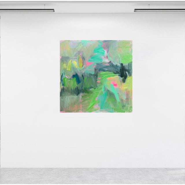 Trixie Pitts Forest Floor — 40x40 For Sale - Image 4 of 7
