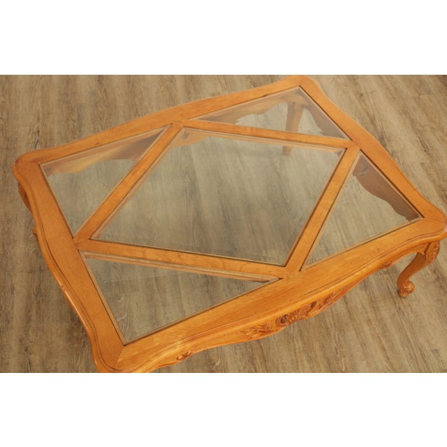 Ethan Allen Legacy Collection French Louis XV Style Coffee Table For Sale - Image 9 of 13