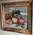1940's Original Oil on Canvas-"Autumn Still Life"-Antique Frame For Sale In New York - Image 6 of 11