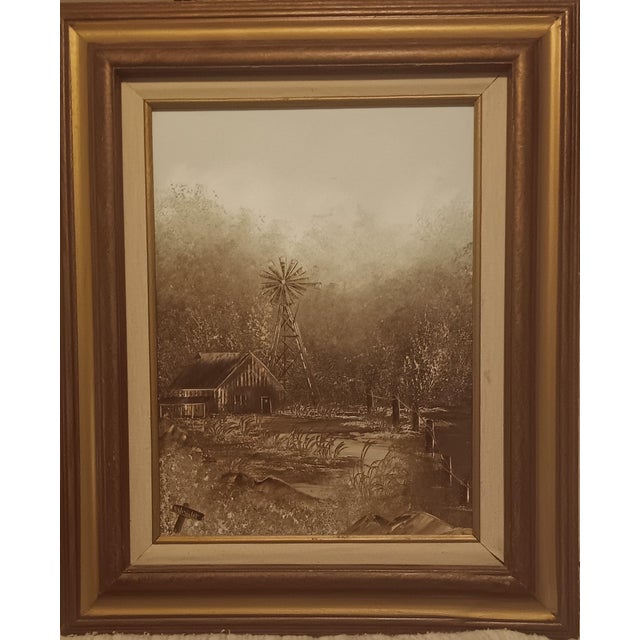 Large James Couper Wright Original Oil - Mid-Century California Regionalist Landscape - 24x 22” Description For Sale