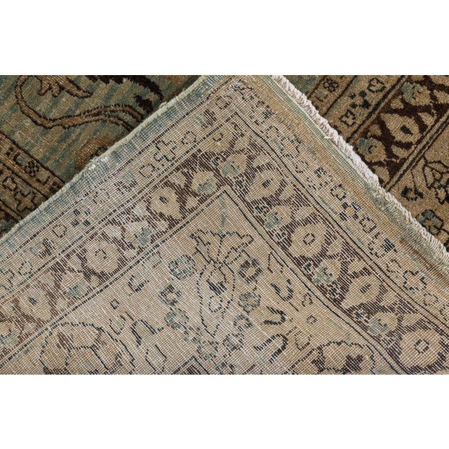 19th Century Persian Tabriz Carpet For Sale - Image 4 of 7