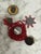 Eclectic Vintage Upcycled Crystal Jeweled Magnets, Set of Five For Sale - Image 10 of 10