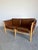 Arne Norell Ilona Safari 2 Seat Sofa in Brown Leather, Sweden 1960’s For Sale In Tampa - Image 6 of 12
