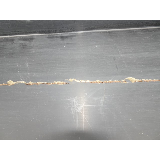 Vintage Oriental Asian Black Chinoiserie Coffee Table Storage Box For Sale - Image 12 of 13