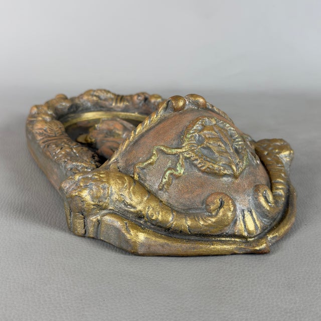 Holy Water Stoup Madonna and Child in Terracotta from Ignoto For Sale - Image 3 of 11