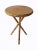 Antique European Tripod Tables Faux Bamboo - A Pair For Sale - Image 10 of 10