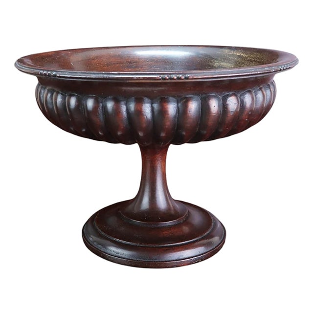 Antique Regency Style Carved Wood Tazza or Centrepiece, 1920s For Sale