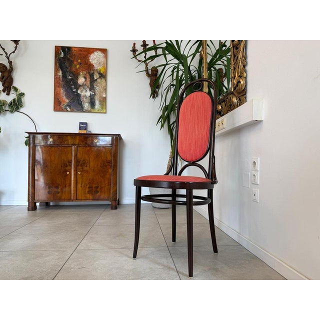 Original bentwood chair from around 1900. Dimensions: Height x Width x Depth 117 x 47 x 47 cm. Art Nouveau bentwood...