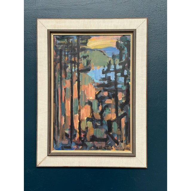 Vidar Bäckman, Frösön, Östersund, 1964, Acrylic, Framed For Sale - Image 14 of 18