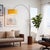 Black nickel paired with a dark walnut wood base defines the Tambo Arc Lamp, a mid-century modern masterpiece designed by...