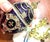 Amethyst Pierre Lorren Handmade Faberge Egg Style Trinket Fabergé Egg Style Austrian Crystal Diamond Pure Gold Deco Hand Painted 5 Star Egg & Handmade Bracelet For Sale - Image 8 of 11