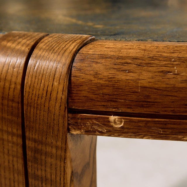 Vintage Oak Coffee Table, 1980s For Sale - Image 11 of 15