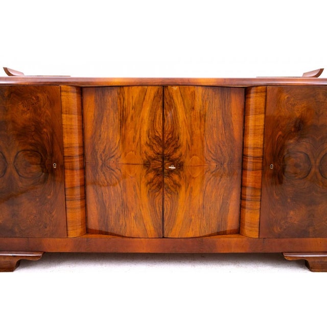 Art Deco Sideboard, Poland, 1940s For Sale - Image 13 of 16