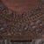Anglo Indian Teak Octagonal Folding Side Tea Table Hand Carved Campaign Original Finish 1900 For Sale - Image 10 of 18