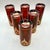 Italian Red Highball Glasses with 24k Gold Garlands from Interglass, 1980s, Set of 6 For Sale - Image 10 of 14