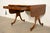 Baker Furniture Regency Inlaid Yew Wood Writing Desk or Console Table, Circa 1980s For Sale In South Bend - Image 6 of 17