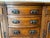 English Edwardian Art Nouveau Walnut Sideboard with Hand-Carved Floral Panels, 1900s For Sale - Image 6 of 15