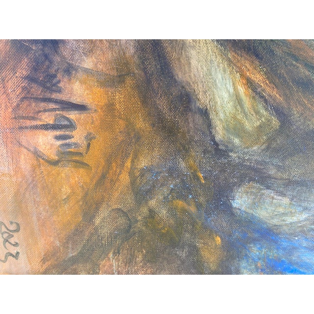 Beatrix Agius, Torment, 2000s, Acrylic on Canvas For Sale - Image 6 of 6