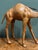 Animal Skin Leather and Hand-Carved Wood Camel from Liberty's London For Sale - Image 7 of 9