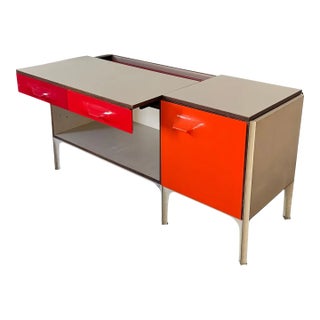 Raymond Loewy Df 2000 Sliding Top Desk, 1960s For Sale