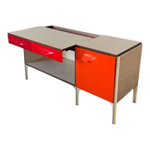 Raymond Loewy Df 2000 Sliding Top Desk, 1960s