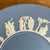 Wedgwood Vintage Wedgwood Blue Jasperware 9” Round Cake Plate For Sale - Image 4 of 5