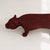 Art Nouveau Handmade Sculptural Leopard Bench,Red & Black Design For Sale - Image 3 of 7