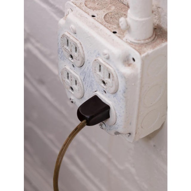 Metal Mid 20th Century Five Headed Brass Floor Lamp For Sale - Image 7 of 7