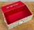 Vintage Shell Encrusted Tissue Box Holder For Sale - Image 11 of 14