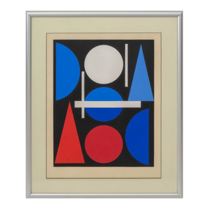 Auguste Herbin "Nude" Geometric Serigraph