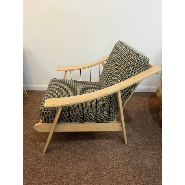 1960s Mid-Century Modern MCM Fox Manufacturing Lounge Chair For Sale - Image 5 of 8