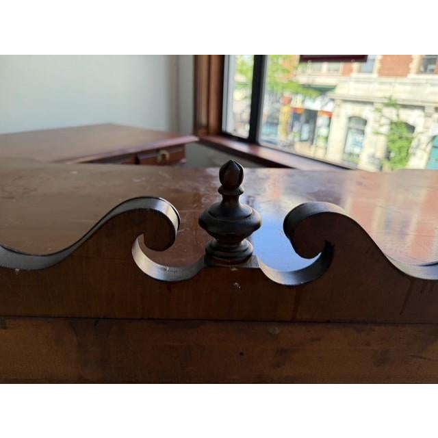 Vintage 1930s Federal Revival Mahogany Buffet Sideboard For Sale - Image 11 of 17