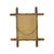 Brown Antique Faux Bamboo Wooden Mirror, France, 1890s For Sale - Image 8 of 14