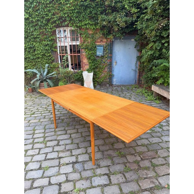 Extendable Oak Dining Table by AR Denmark, 1960s For Sale - Image 3 of 11