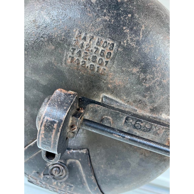 Early 20th Century Industrial Cast Iron Dairy Farm Milk Tester - Sculptural Artifact For Sale In West Palm - Image 6 of 12