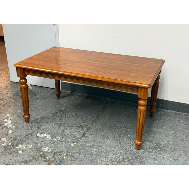 Traditional Pottery Barn Montego Dining Table For Sale - Image 3 of 12